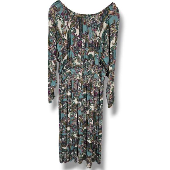 Kate & Sam Women’s Paisley Boho Midi Dress – Size XXL, gently used - Picture 3 of 8